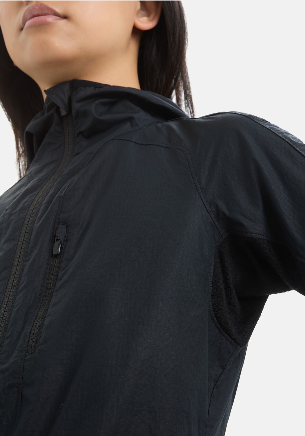 Icebreaker Damenjacke Shell  Windbreaker Black