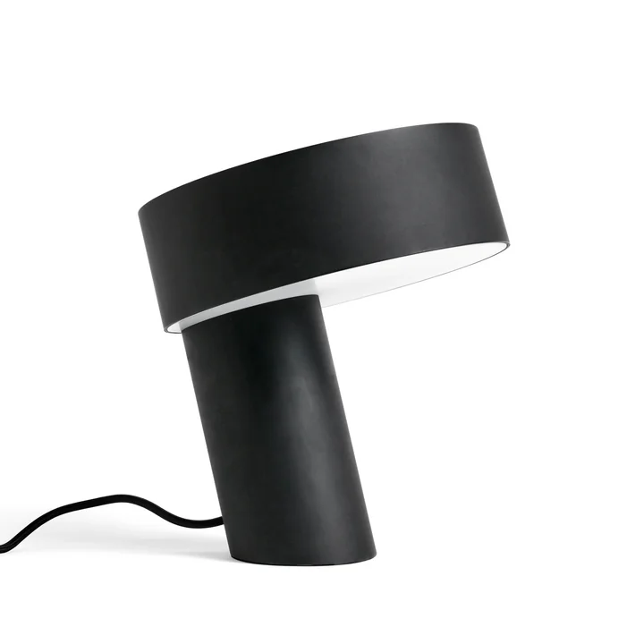 HAY - Slant Tischleuchte, H 28 cm, soft black