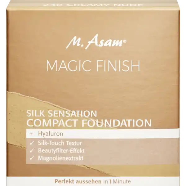 MAGIC FINISH Silk Sensation Compact Foundation 240 creamy nude