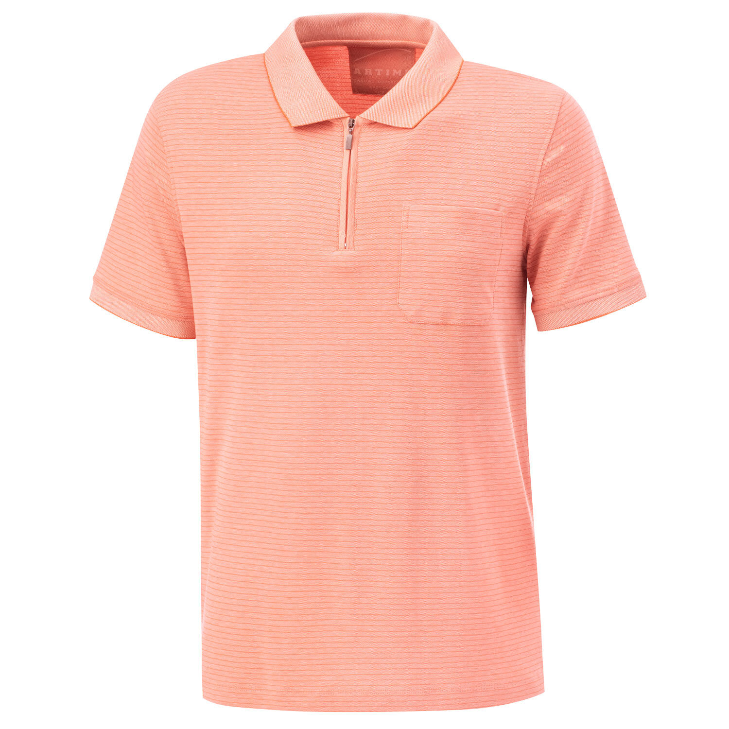 Poloshirt Herren mit Reissverschluss