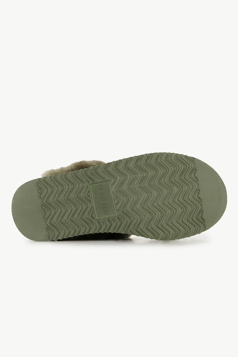 Rohde Hausschuhe, Veloursleder, Lammfellfutter