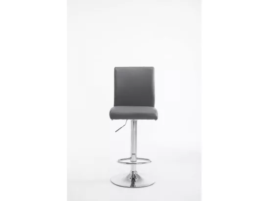 Tabouret de bar - Similicuir - Gris - Köln