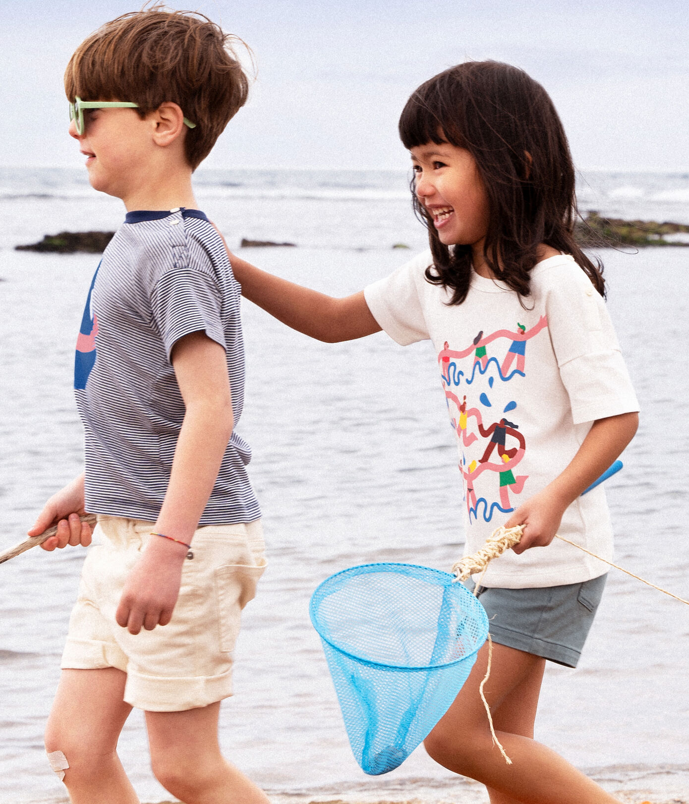 Tee-shirt garçon Petit Bateau x Water Family