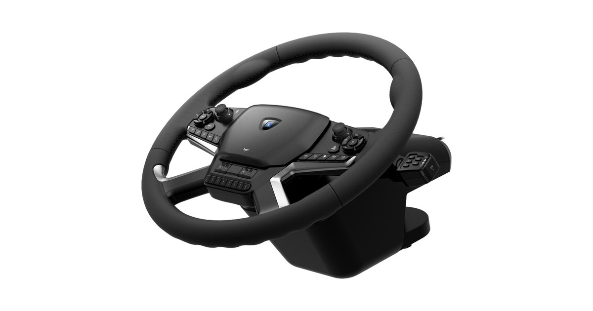 HORIForce Feedback Truck Control System simulatorset  (Zwart/zilver)