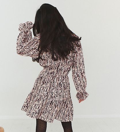Designers Remix Kleid - Vera Short - Abstract Gepunktet Print