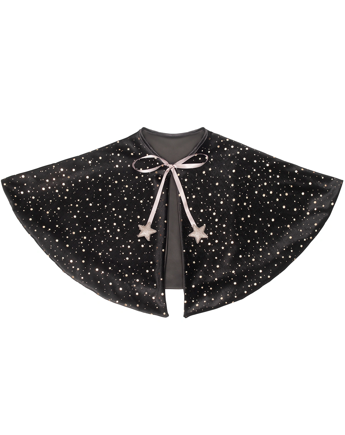 Kostümzubehör RAVEN STARRY VELVET WITCH CAPE in schwarz