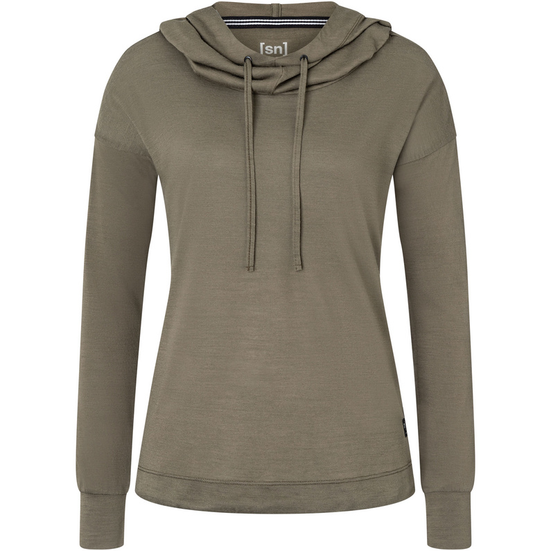 Super.Natural Damen Voyage Funnel Hoodie