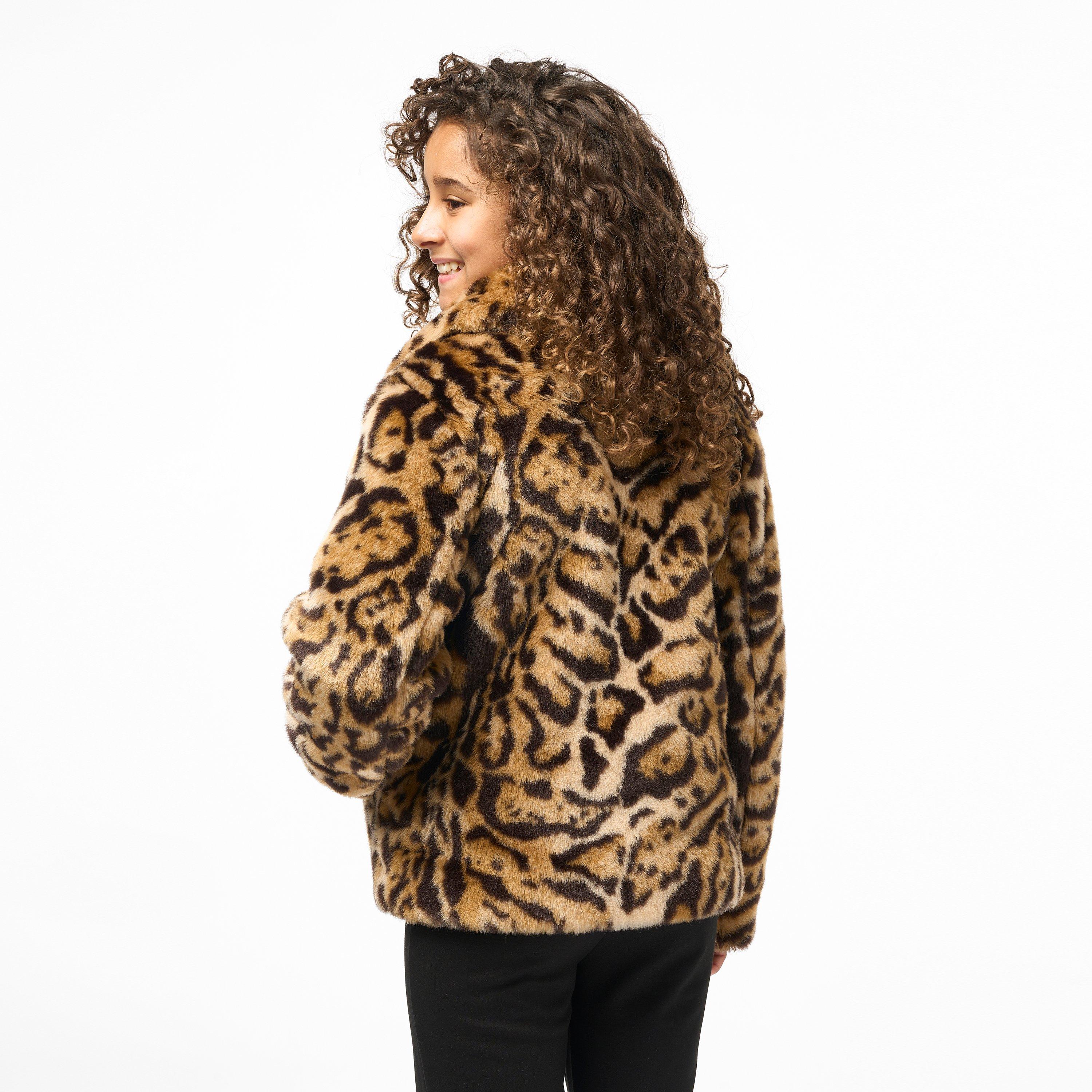 Biba Junior Girls Biba Faux Fur Jacket