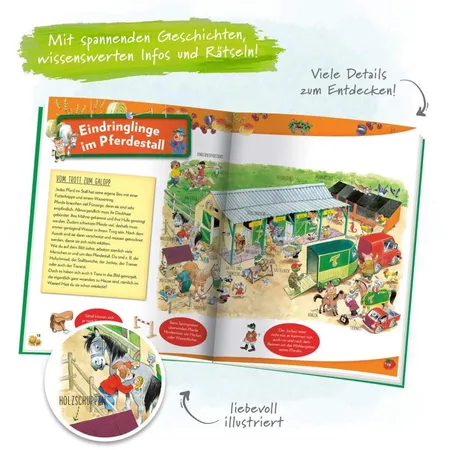 Trötsch Der Bauernhof Geschichten Spiele Wissenswertes Stickerbuch