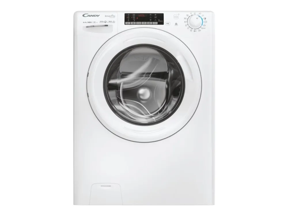 Candy SMART Pro Inverter COW 4644TWM6/1-S - Vaske-/ tørremaskine - Wi-Fi - bredde: 60 cm - dybde: 45 cm - højde: 85 cm - frontbetjening - 6 kg - 1400 rpm - hvid