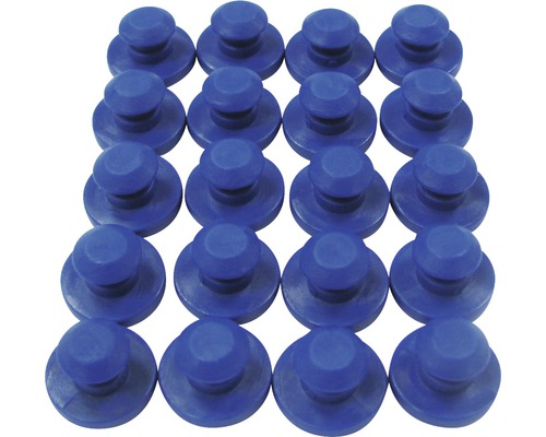 Montageclipset, 20-pack, voor klein materiaalmagazijn