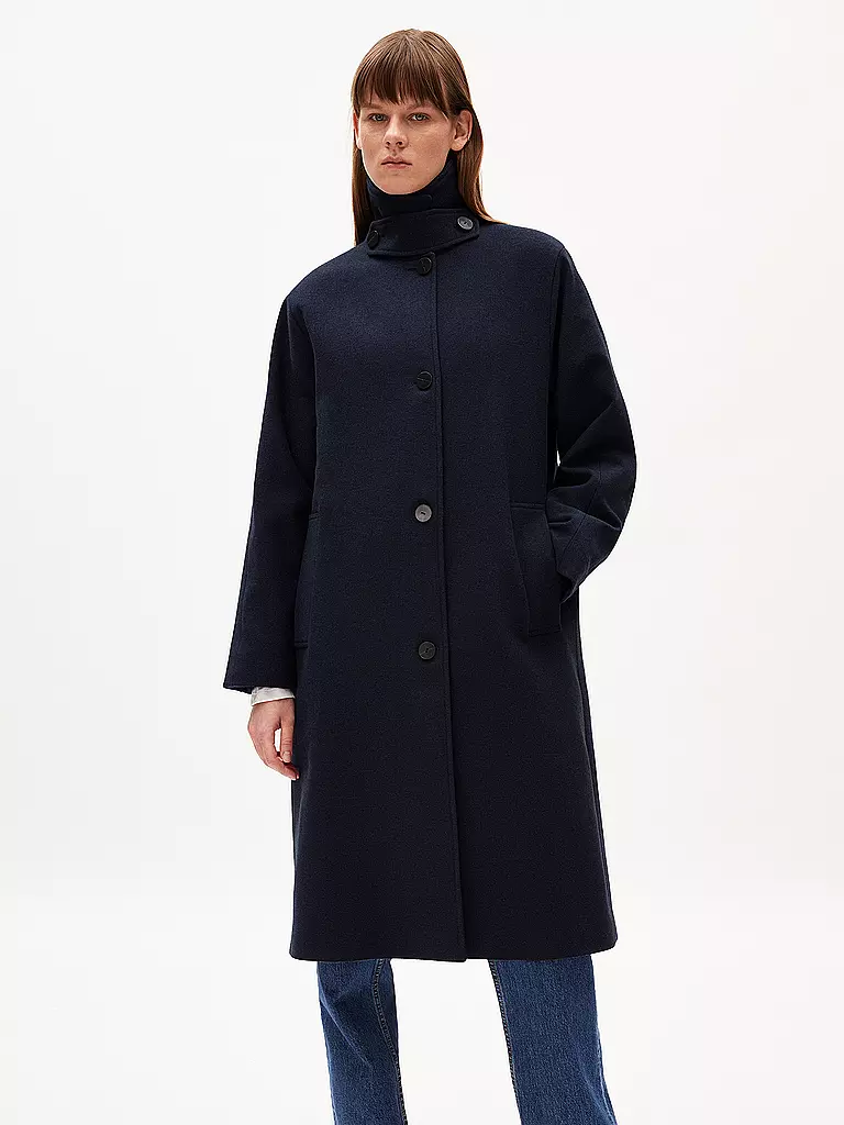 ARMEDANGELS Trenchcoat VAANOISE dunkelblau