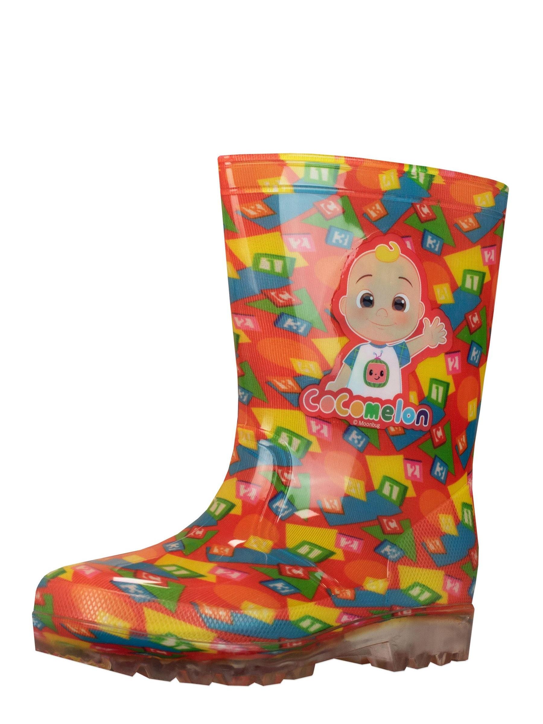 Cocomelon regenlaarzen met personage