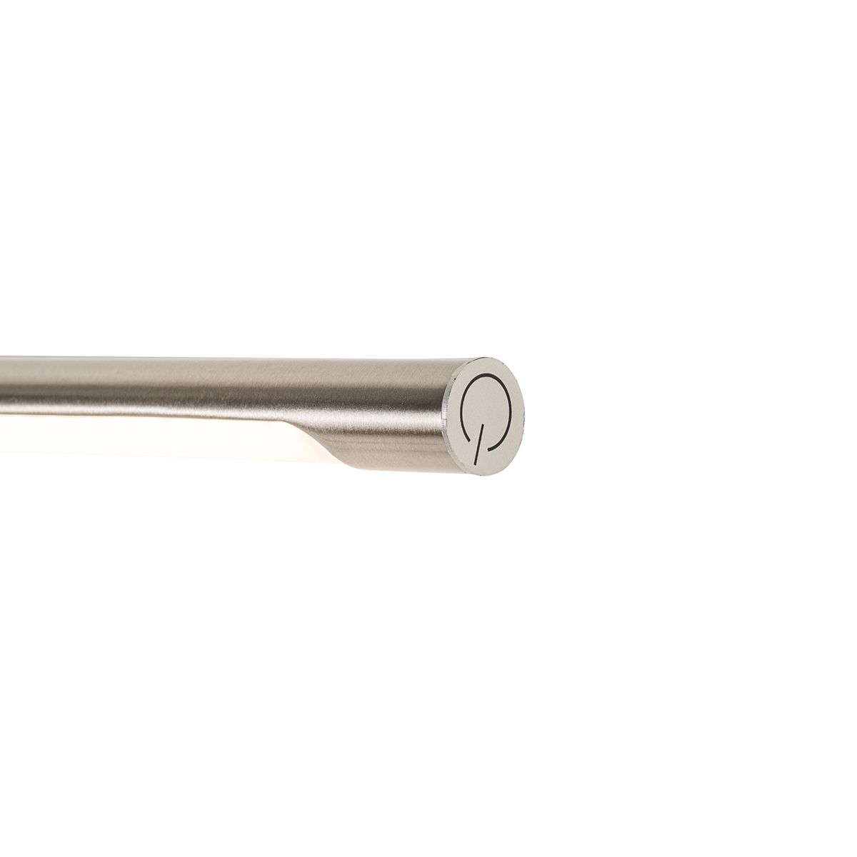 Klem bureaulamp staal incl. LED met touch dimmer - Lionard