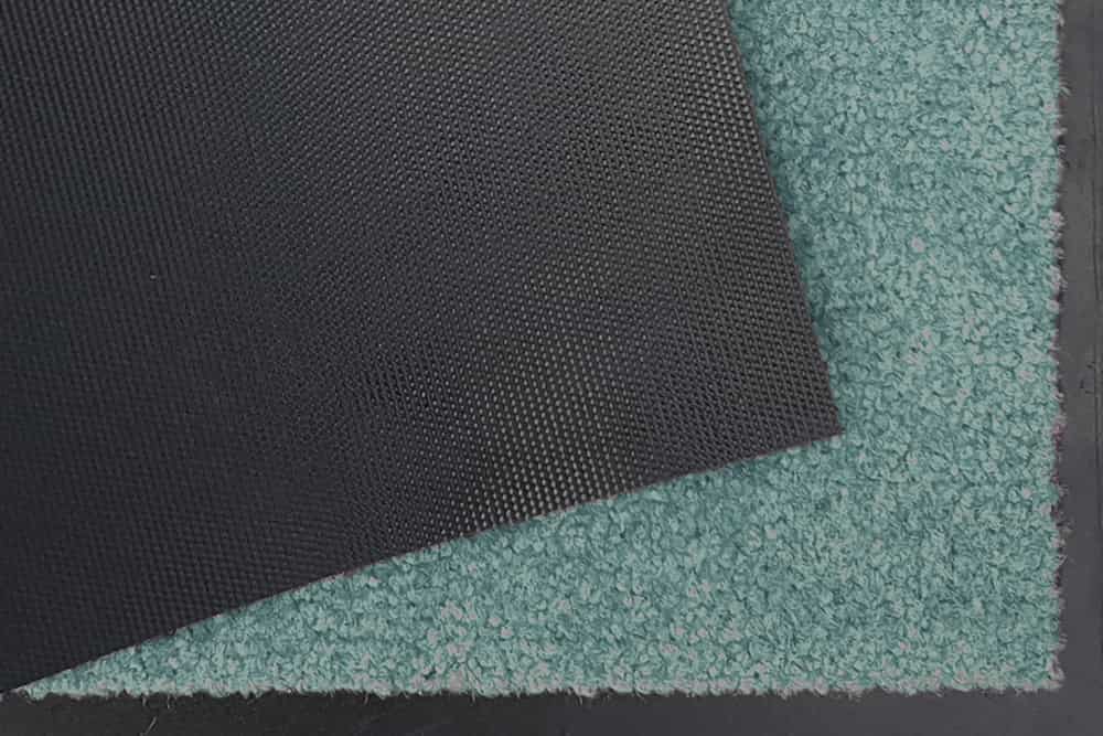 Pflegeleichte Fußmatte CLEAN 60x40cm salbei-grün Fußabtreter waschbar
