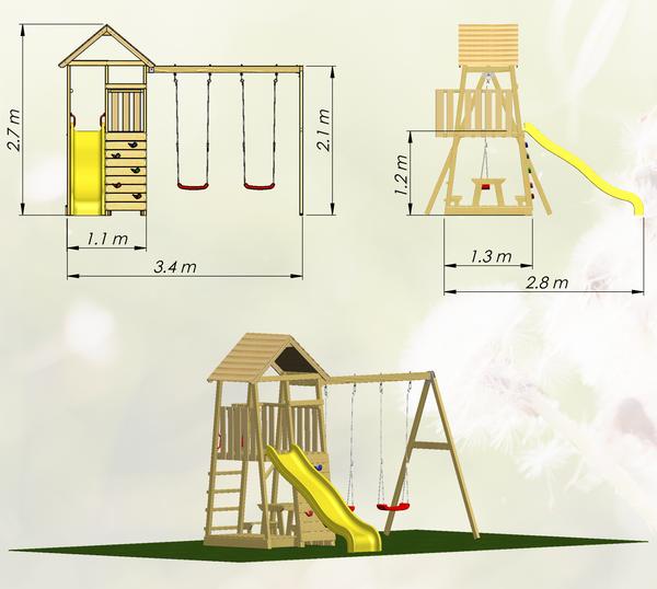 Wendi Toys Spielturm Giraffe