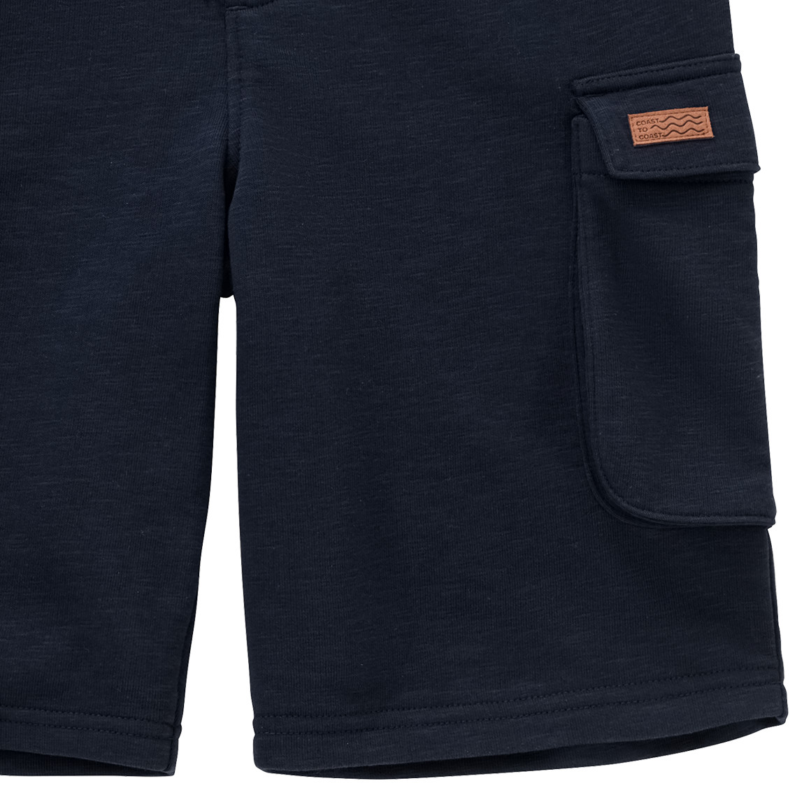 Yigga Jungen Joggingshorts mit Rippbund dunkelblau