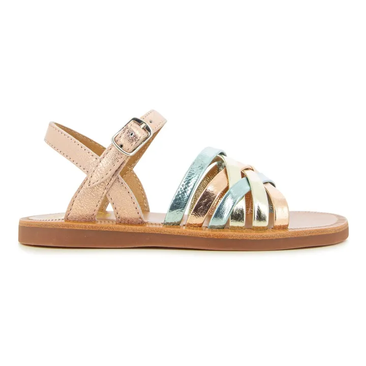 Pom d'Api Sandales Plagette Lux | Nude