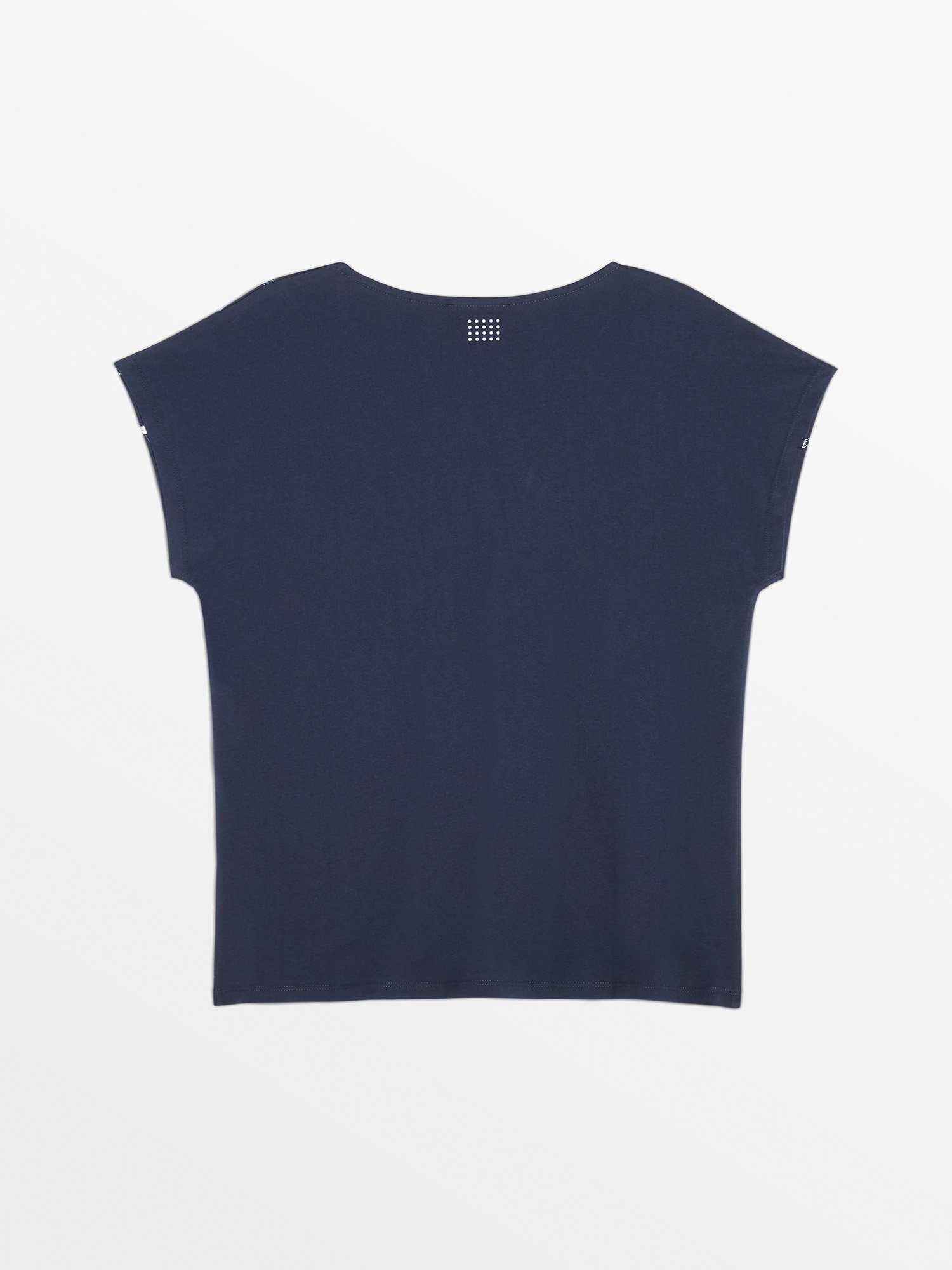 Tee Shirt Femme Manches Courtes Marine