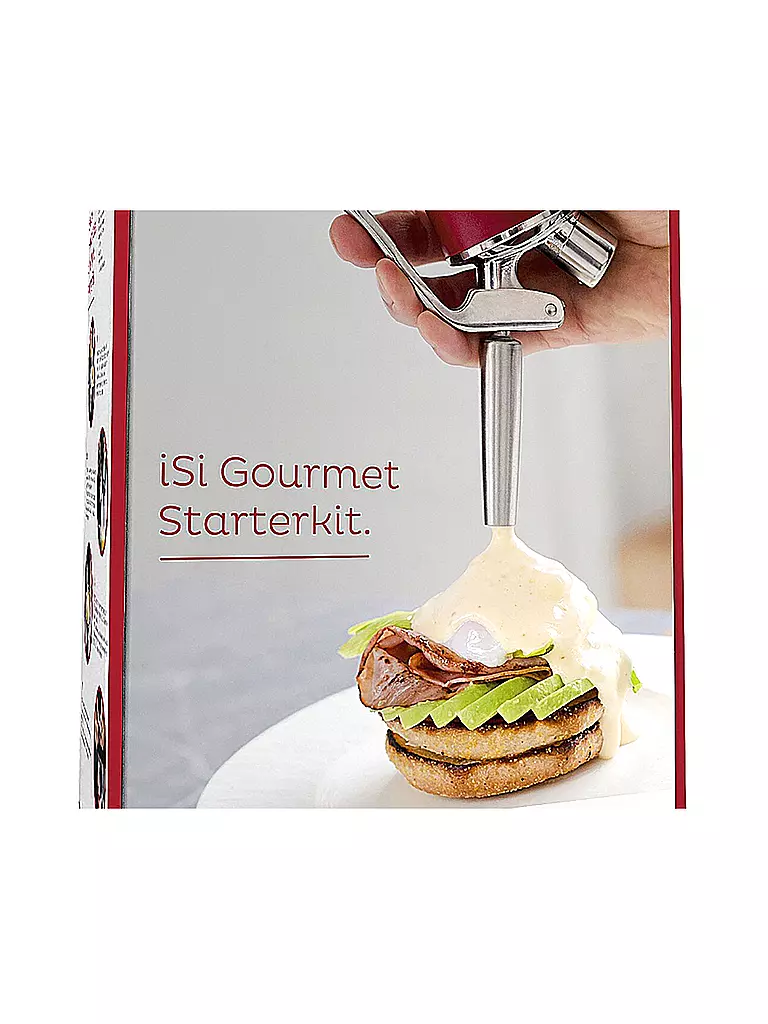 ISI Gourmet Starterkit 0,5l  silber