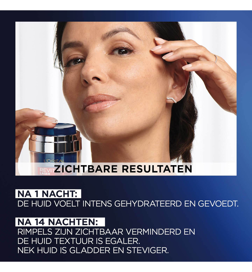 L’Oréal Paris Revitalift laser pressed-cream nachtcreme (50 ml)