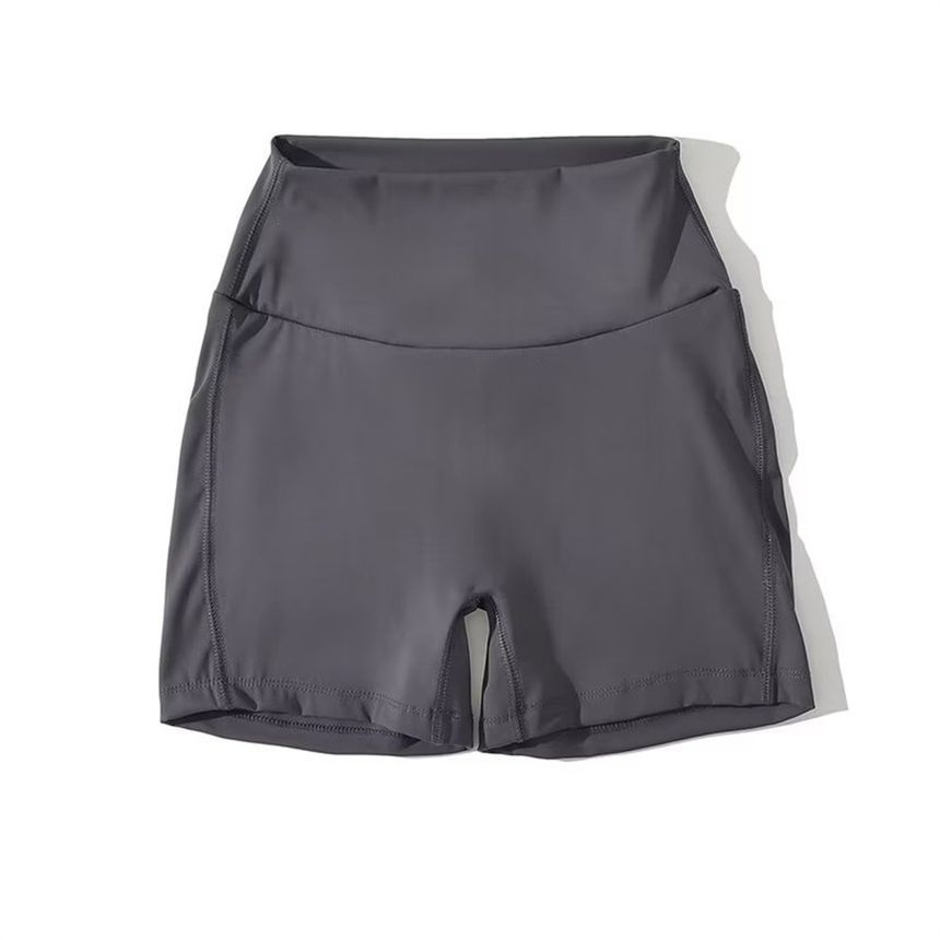 Faiar - Hoge taille effen shorts