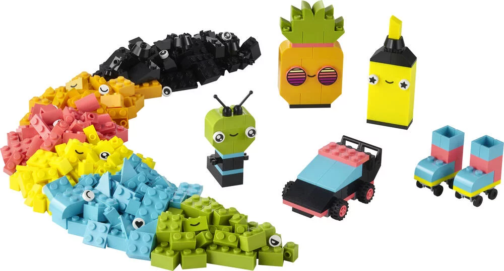 LEGO®CLASSIC 11027 - L’AMUSEMENT CREATIF FLUO