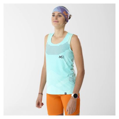 Débardeur Millet Intense Tank Femme Bleu