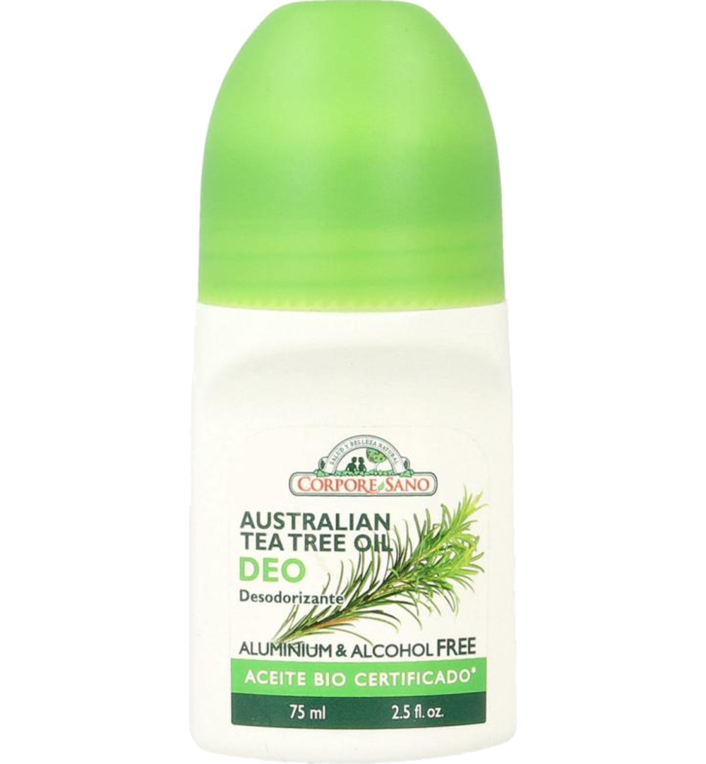 Soria Deodorant roller tea tree (75 ml)