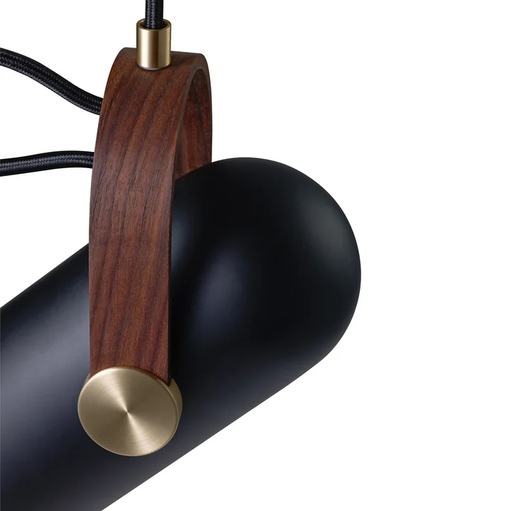 Le Klint - Carronade 160 Pendelleuchte small, Nordic Classic - Eiche geseift / Aluminium matt lackiert
