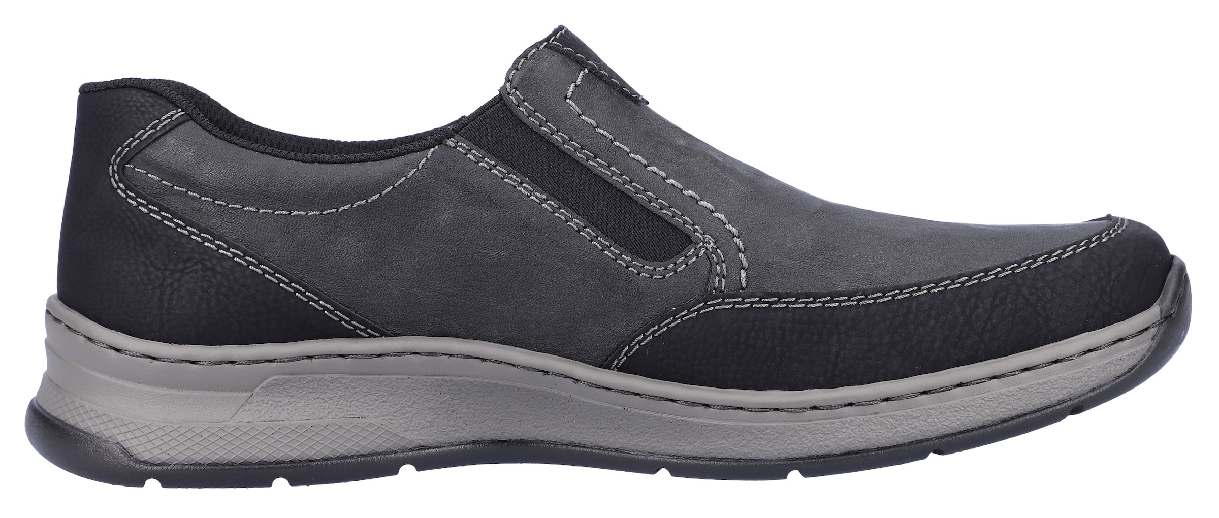 Rieker Slipper  , Schlupfschuh, Halbschuh mit Stretcheinsätze