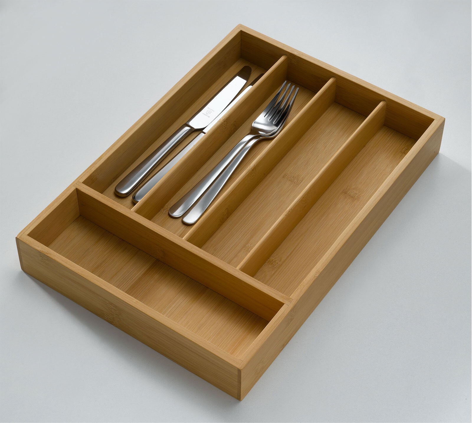 casaNOVA Besteckkasten 25 x 36 cm Bambusholz