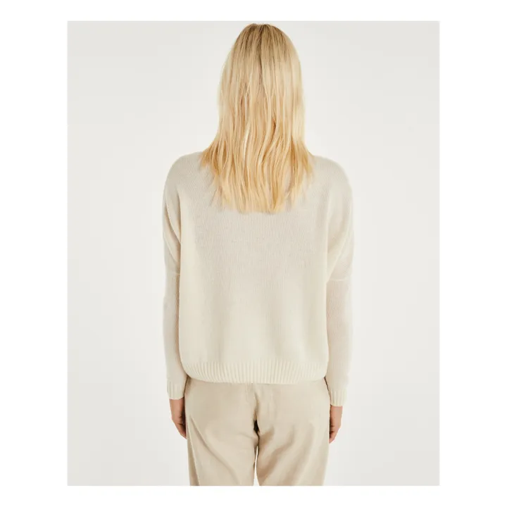 Kujten Pull Amelie Cachemire | Blanc