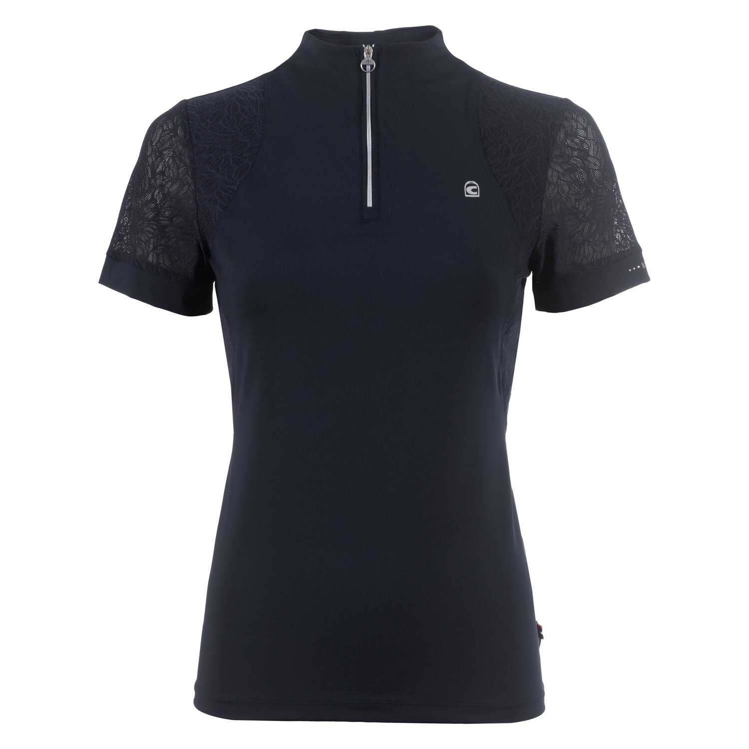 Cavallo Trainingsshirt CAVAL LACE HALFZIP SHIRT - darkblue