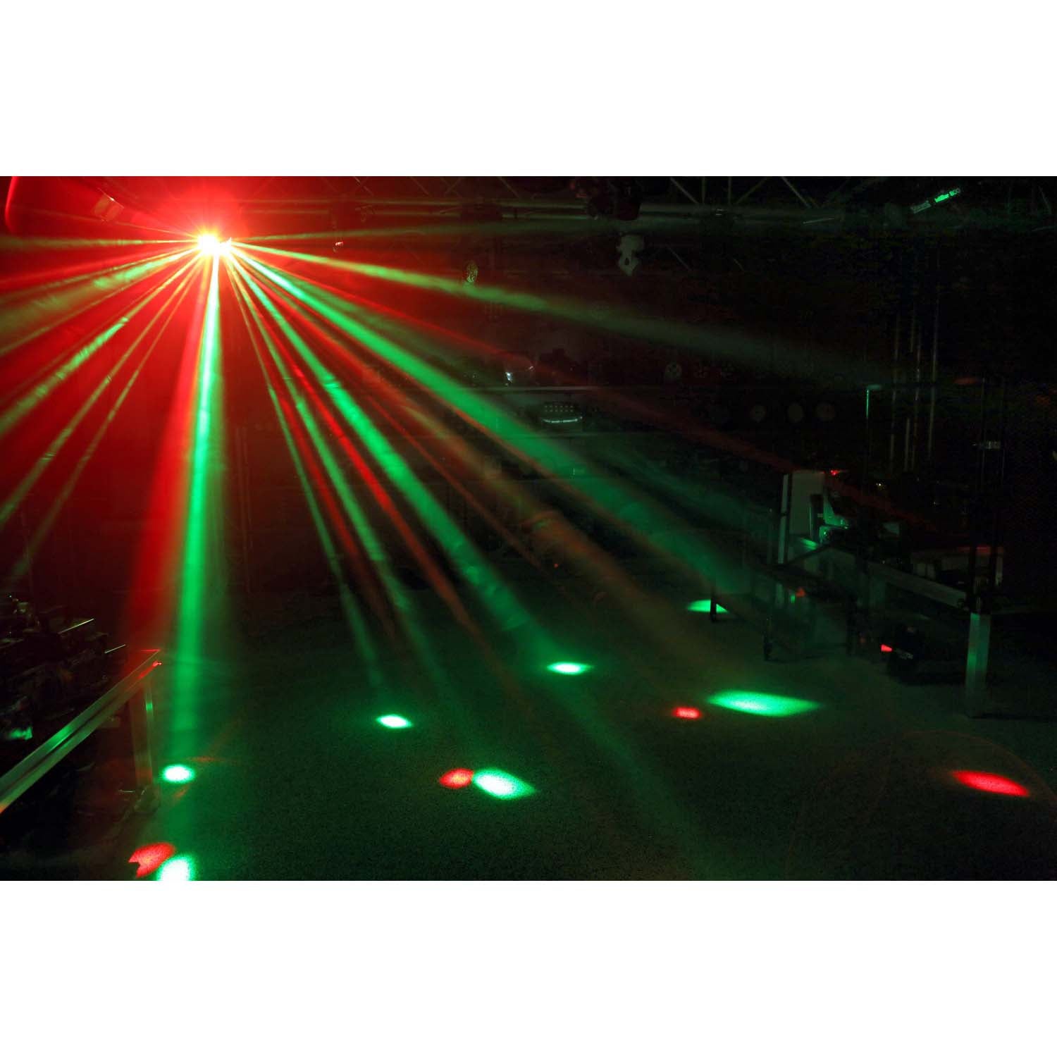 BeamZ LED BUTTERFLY met stroboscoop