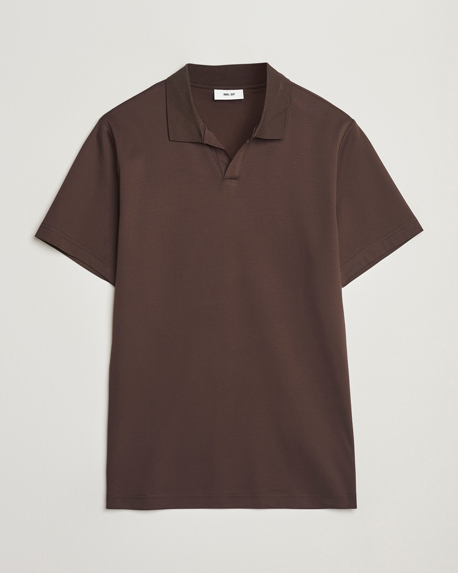NN07 Paul Mercerized Polo Demitasse Brown