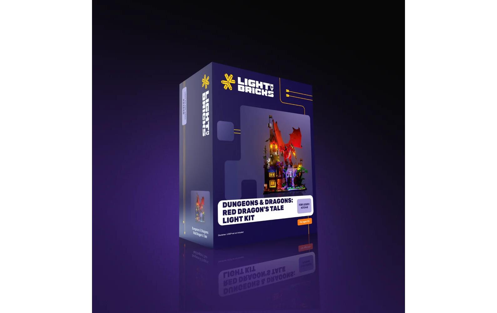 LED-Licht-Set für LEGO® LMB 2.0 für 21348 Dungeons & Dragons<br>Beleuchtungs-Kit