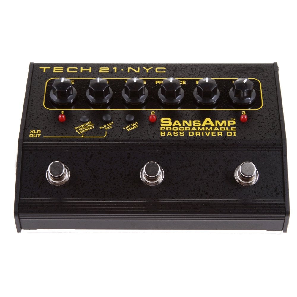 Tech 21 SansAmp Programmable Bass Driver programmeerbare DI