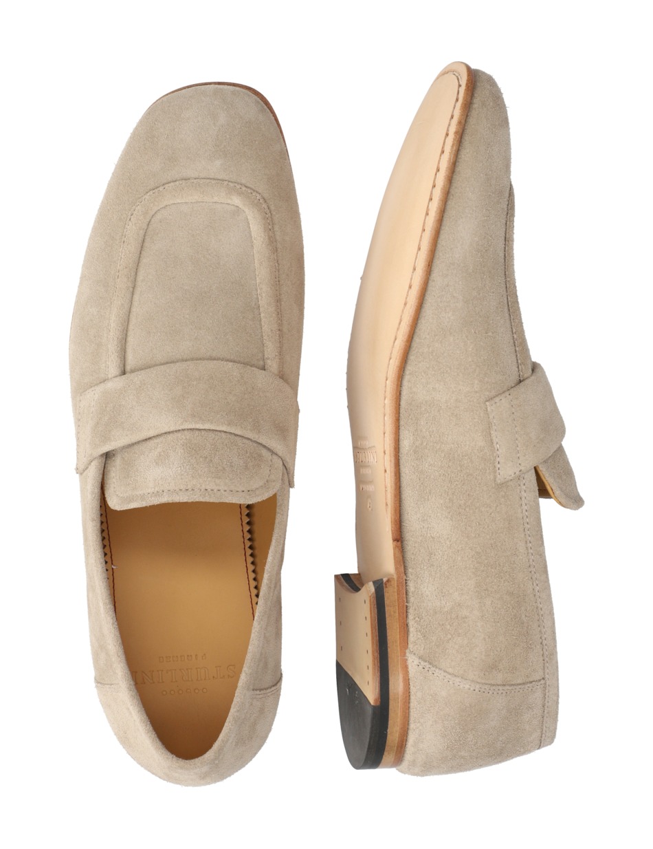Veloursleder Slipper