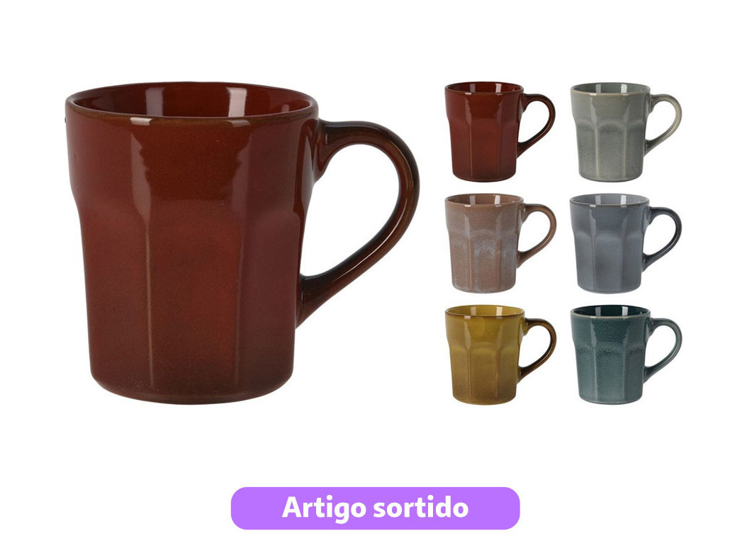 CANECA 280ML CORES SORTIDAS