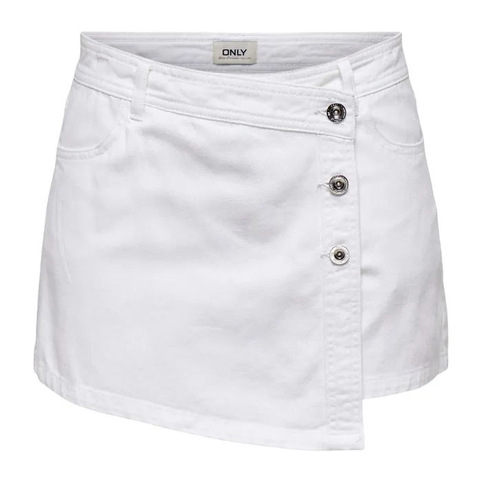 Only Lesly Denim Wrap Skort Dames