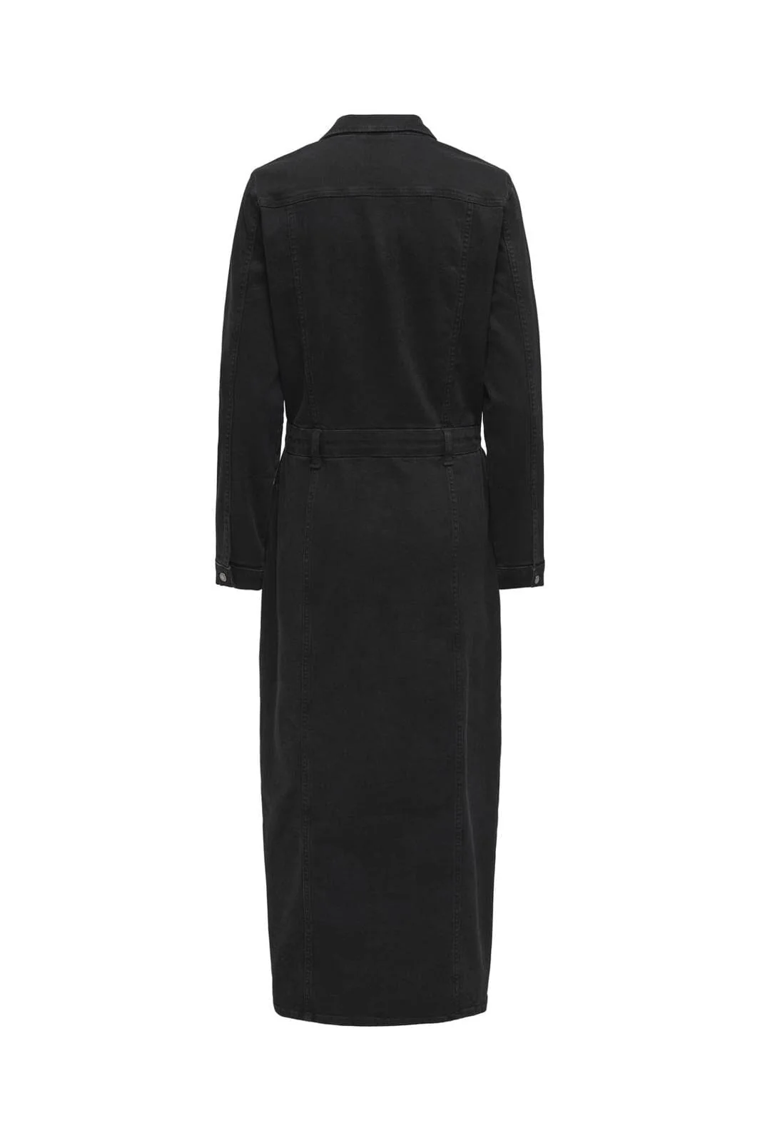 Only Onlellen Ls Longstretch Dress Rea130 4752029 washed black