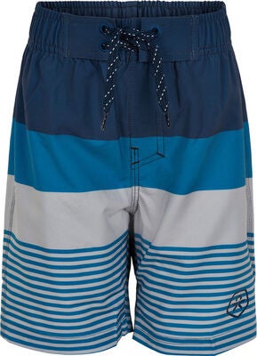 Color Kids Badeshorts, Blått/Hvitt