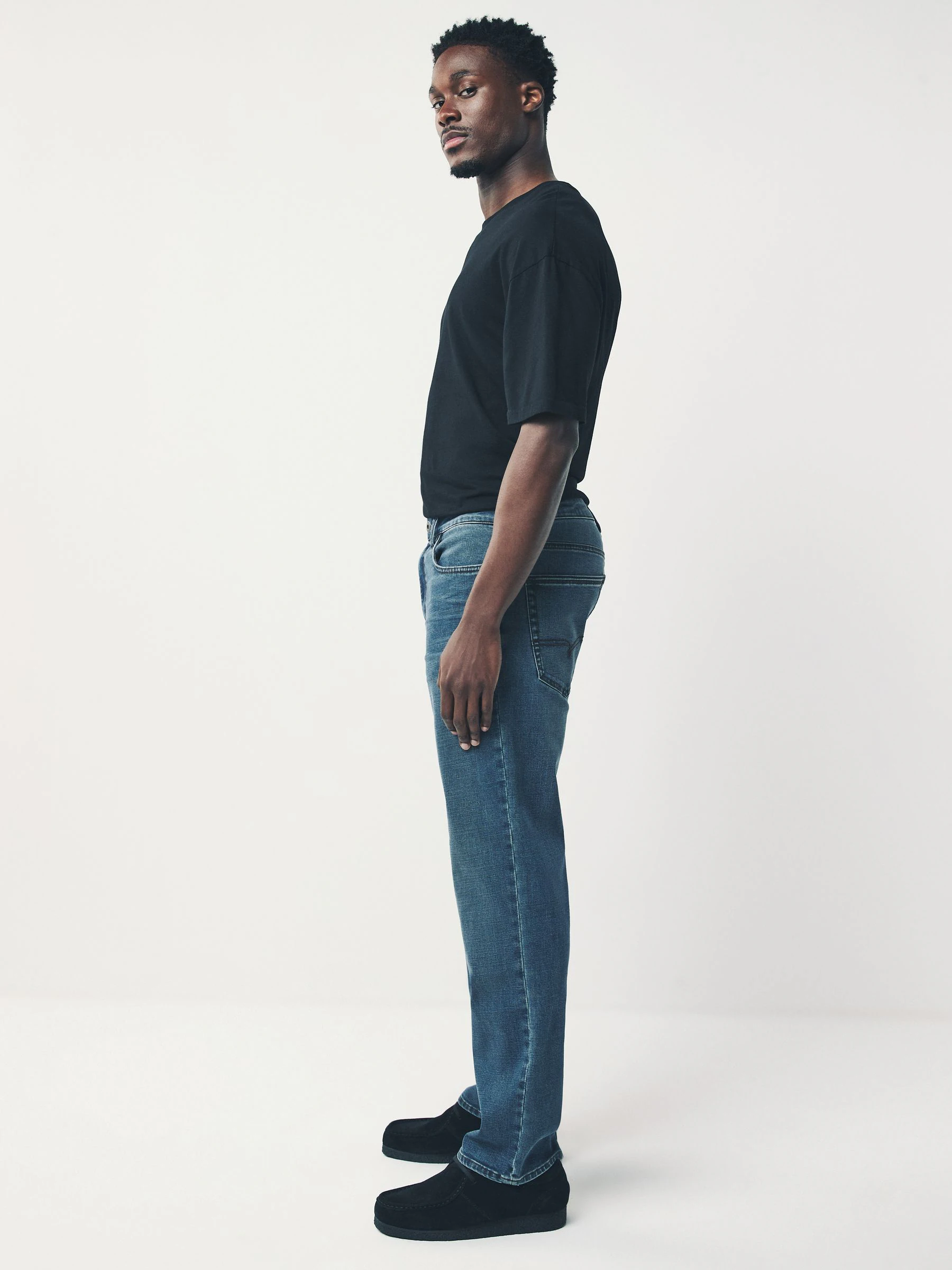 Lichtblauw - Straight fit - Motionflex jeans