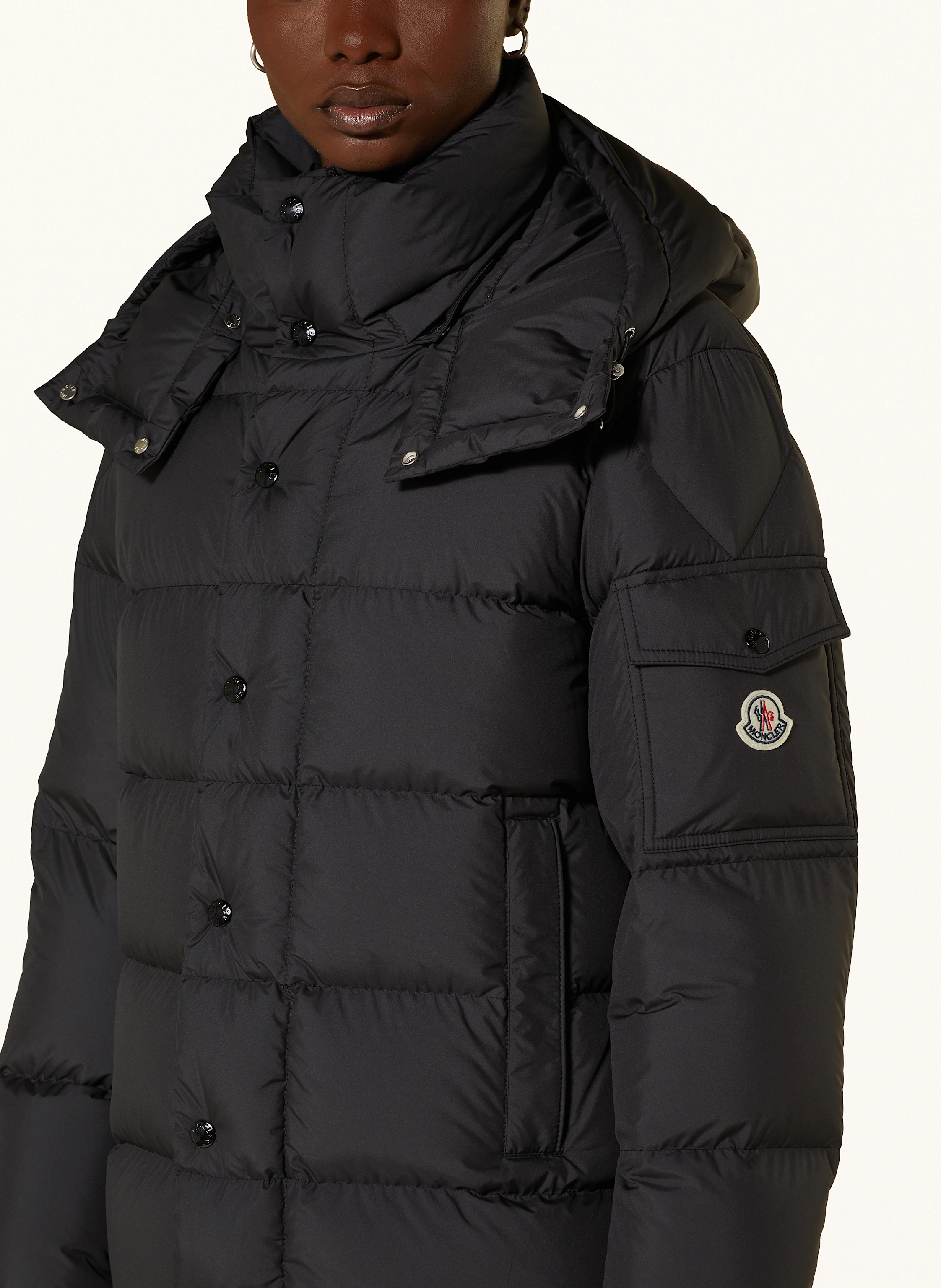 MONCLER Daunenjake MAYA mit abnehmbarer Kapuze