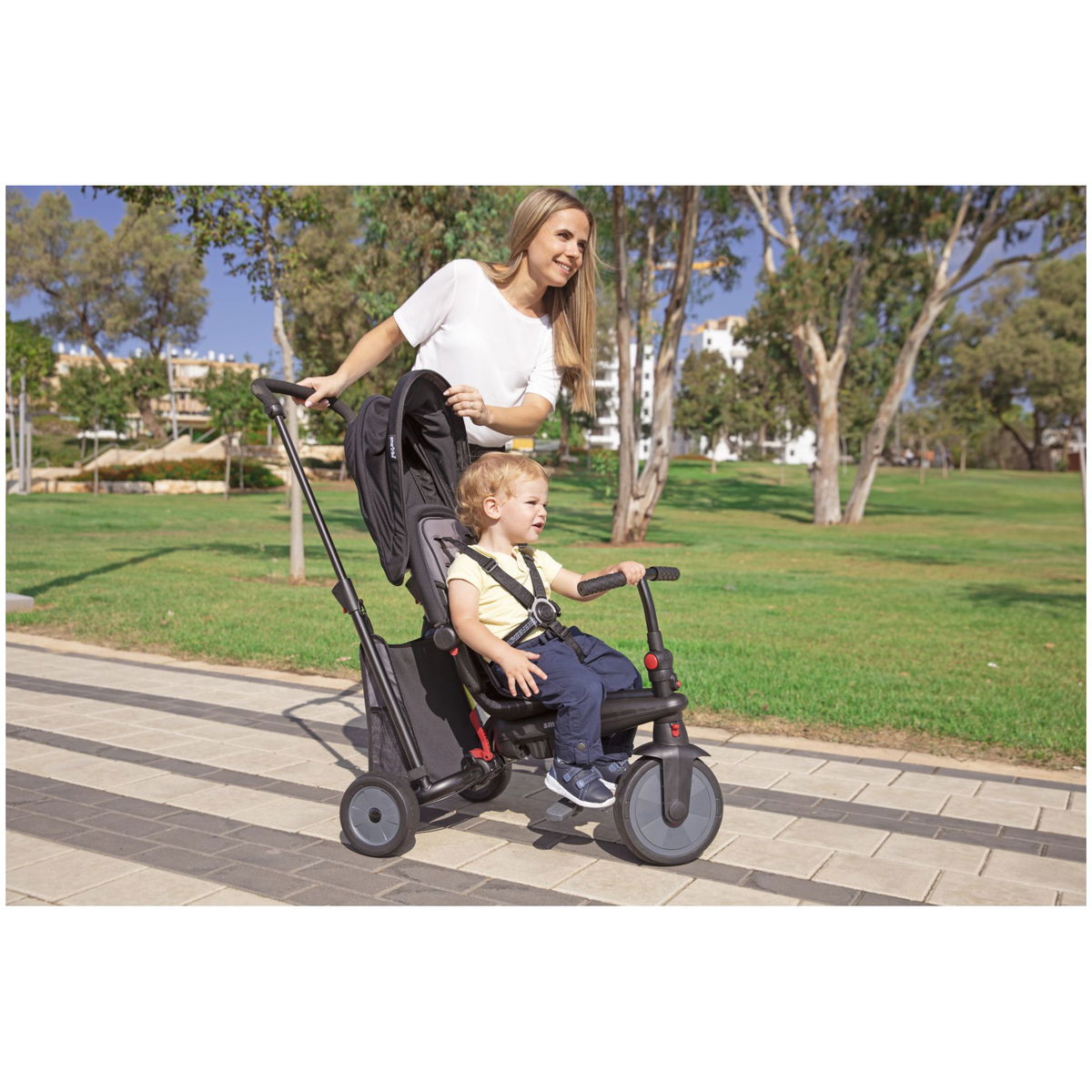 SmarTrikeSmarTrike   STR3 Dreirad schwarz-grau