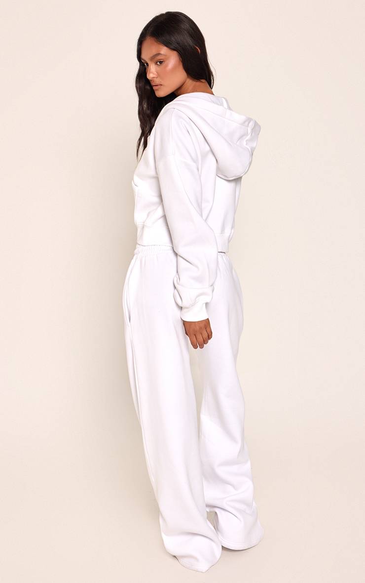 Blanc Jogging Large Brodé Beverly Hills
