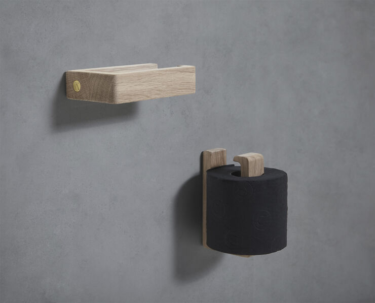 Andersen - Furniture Toilet Towel holder - 13,5x8,5 cm Eg