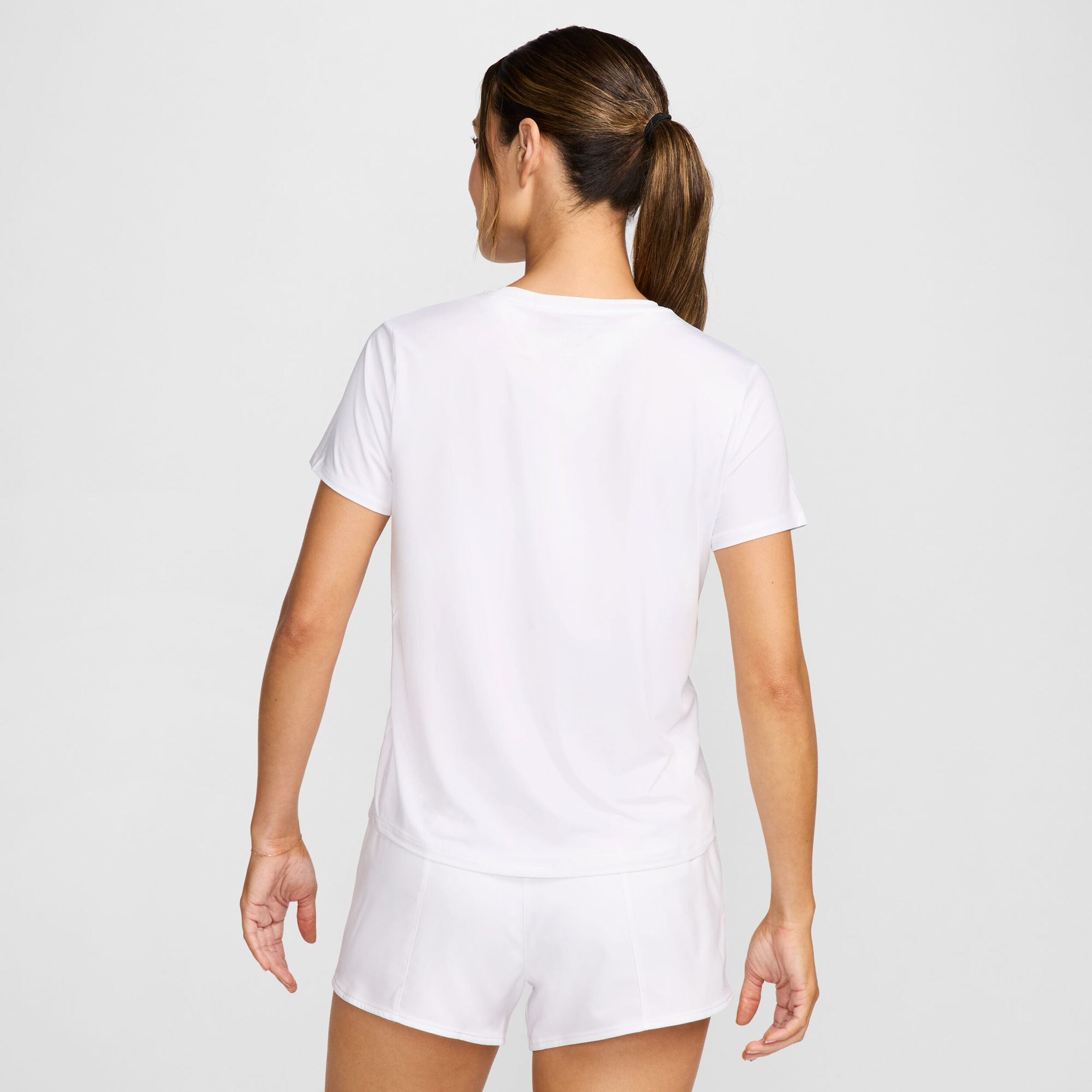 Nike Dri-Fit One Swoosh Maillot De Course Femmes - Blanc