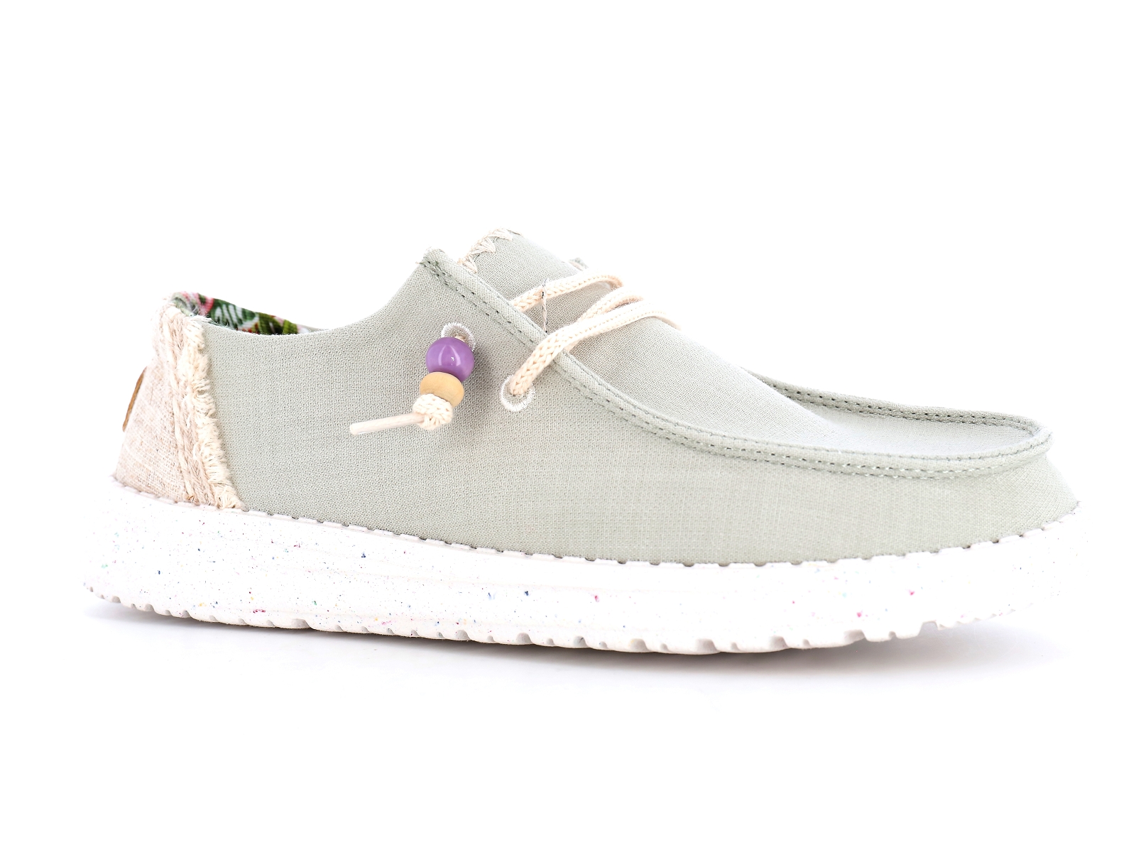 Hey dude-WENDY NATURAL D24007130 Textile Vert Clair